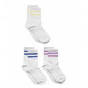 Kogannie 3-Pack Socks Sockor Strumpor Vit Kids Only