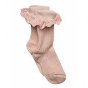 Mp Denmark Lea Socks - Lace Rosa