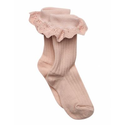 Mp Denmark Lea Socks - Lace Rosa
