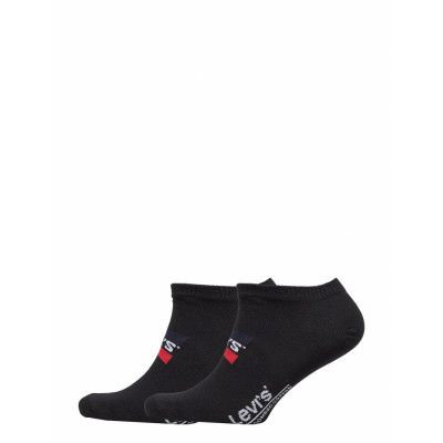 Levis 168Ndl Low Cut Sprtwr Logo 2P Ankelstrumpor Korta Strumpor Svart Levi´s