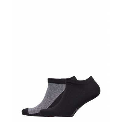 Levis 168Sf Low Cut Micro Stripe 2P Ankelstrumpor Korta Strumpor Svart Levi´s