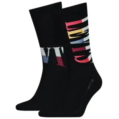 Levis 2-pack Logo Retro Regular Socks
