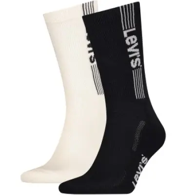Levis 2-pack Sport Logo Regular Cut Sock