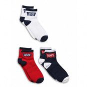 Levi's 3Q-3Pk Quarter Sock Multi/patterned