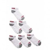 Levi's® Core Low Cut Socks 6-Pack Sockor Strumpor Vit Levi's
