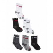 Levi's 6Q-6Pk Quarter Sock Multi/patterned