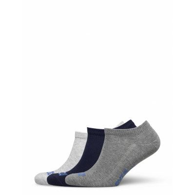 Levis Low Cut Batwing Logo 3P Ankelstrumpor Korta Strumpor Grå Levi´s