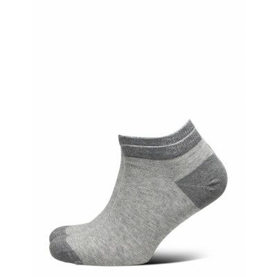 Levis Low Cut Logo Micro Stripe 2P Ankelstrumpor Korta Strumpor Grå Levi´s