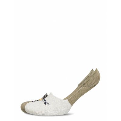 Levis Men Low Rise Stripe Blocks 2P Ankelstrumpor Korta Strumpor Beige Levi´s