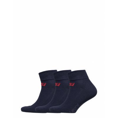 Levis 168Sf Mid Cut 3P Ankelstrumpor Korta Strumpor Svart Levi´s