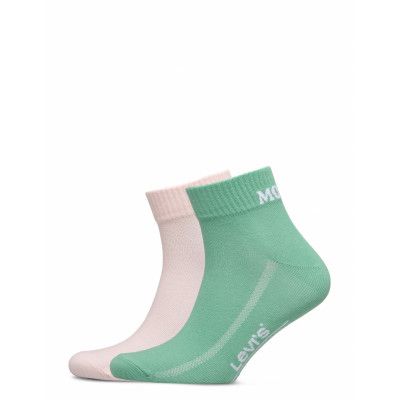Levis Mid Cut Sprt Sock Unisex 2P Ankelstrumpor Korta Strumpor Rosa Levi´s