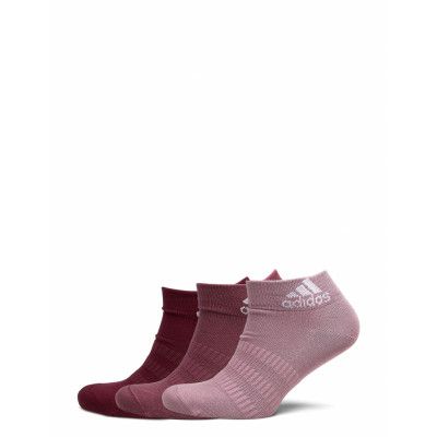 Ankle Socks 3 Pairs Ankelstrumpor Korta Strumpor Röd Adidas Performance