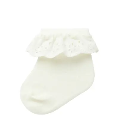 Lil'Atelier Nbfdertrud Sock Lil Vit