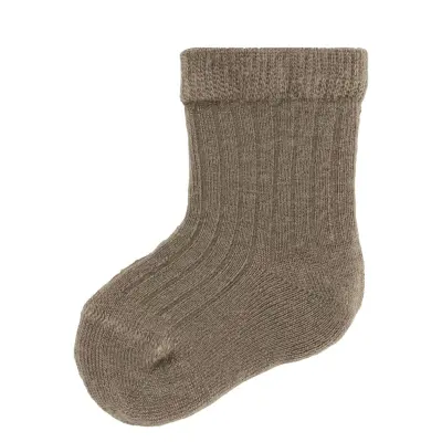 Lil'Atelier Nbnrakel Nil Sock Wo/Po Lil Beige