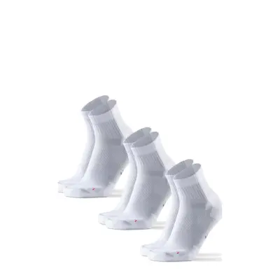 Long Distance Running Socks 3-Pack *Villkorat Erbjudande Lingerie Socks Footies/Ankle Socks Vit Danish Endurance
