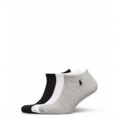 Low-Cut Cotton Sock 3-Pack Ankelstrumpor Korta Strumpor Black Polo Ralph Lauren Underwear