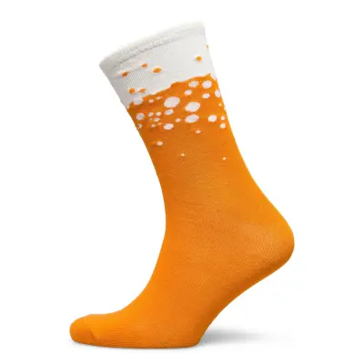 Luckies of London Beer Socks Ale Hazy Ipa - Orange - ONE SIZE