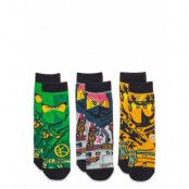 Lwaris 309 - 3-Pack Socks Sockor Strumpor Multi/patterned LEGO Kidswear