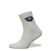 Makeinen Unikko Sockor Strumpor Cream Marimekko