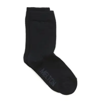 Melton Cotton Socks - Blue - 15/16