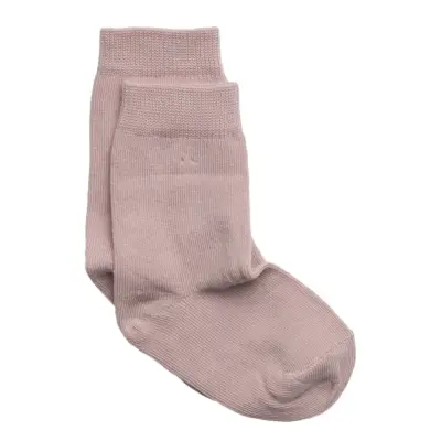 Melton Cotton Socks - Coral - 15/16
