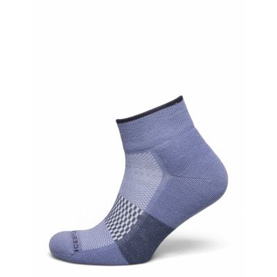 Men Multisport Light Mini Ankelstrumpor Korta Strumpor Blue Icebreaker