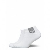 Men's Knit Ankle Socks Ankelstrumpor Korta Strumpor White Emporio Armani