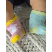 Micki Leksaker Strumpor 2-Pack, 41-46 Cm - Multi/patterned - ONE SIZE