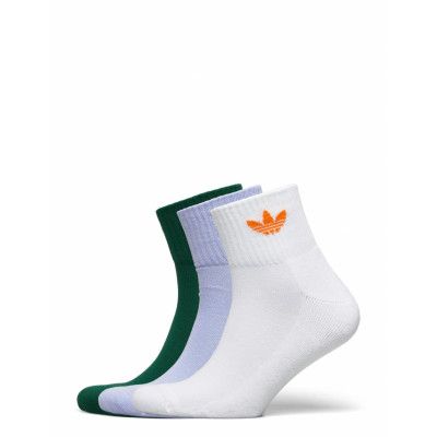Mid Ankle Sck Ankelstrumpor Korta Strumpor Vit *Villkorat Erbjudande Adidas Originals