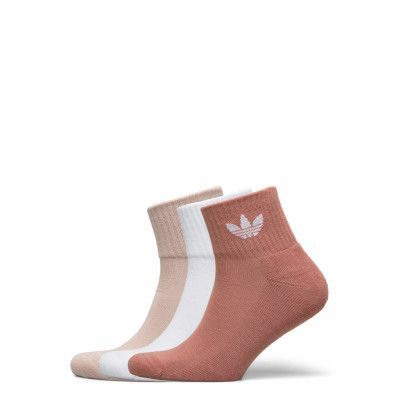 Mid Ankle Sck Ankelstrumpor Korta Strumpor Vit Adidas Originals