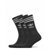 Mid Cut Crew Socks 3 Pairs Underwear Socks Regular Socks Svart Adidas Originals