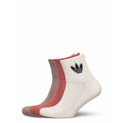 Mid-Cut Crew Socks 3 Pairs Underwear Socks Regular Socks Vit Adidas Originals