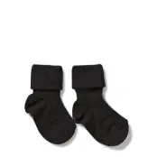 mp Denmark Wool Rib Baby Socks - Black - 17/18