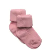 mp Denmark Cotton Rib Baby Socks - Pink - 19/21