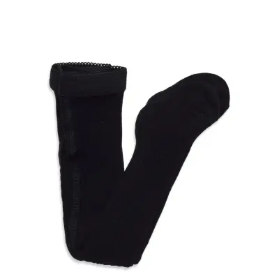 mp Denmark Cotton Rib Tights - Black - 56/62