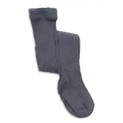 mp Denmark Cotton Rib Tights - Blue - 56/62