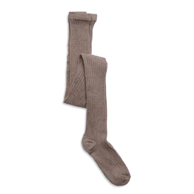 mp Denmark Cotton Rib Tights - Brown - 164