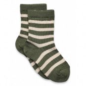 Mp Denmark Elis Socks Khaki Green