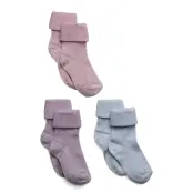 Mp Denmark Ida Glitter Socks - 3-Pack Lila