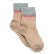 Mp Denmark Norma Glitter Socks Beige