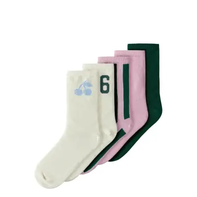 Name It Nkfvilde 5P Sock Beige