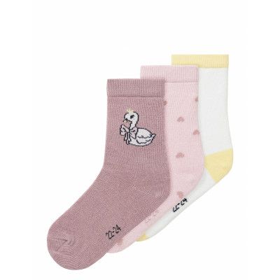 Name It Nmfvinni 5P Sock Rosa