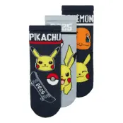 name it Nmmsantiago Pokemon 3P Sock Sky - Navy - 19-21
