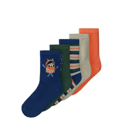 Name It Nmmvagn 5P Sock Multi/patterned