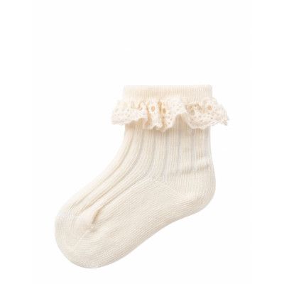 Nbffreja Sock Lil Sockor Strumpor Cream Lil'Atelier