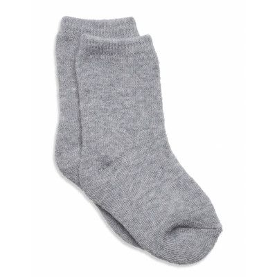 Nbfwaksi Wool Terry Sock Xxiii Sockor Strumpor Grey Name It