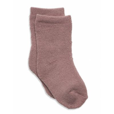 Nbfwaksi Wool Terry Sock Xxiii Sockor Strumpor Rosa Name It