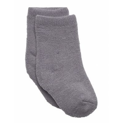 Nbmwaksi Wool Terry Sock Xxiii Sockor Strumpor Grey Name It