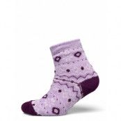 Nkfnobbi Knit Sock Sockor Strumpor Purple Name It