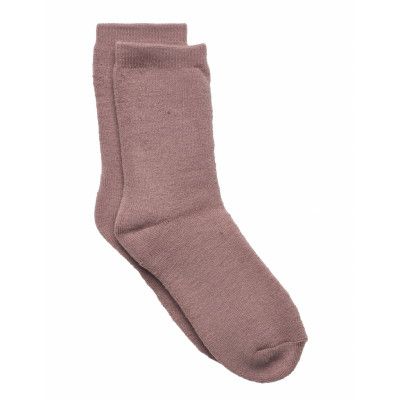 Nkfwaksi Wool Terry Sock Xxiii Sockor Strumpor Pink Name It
